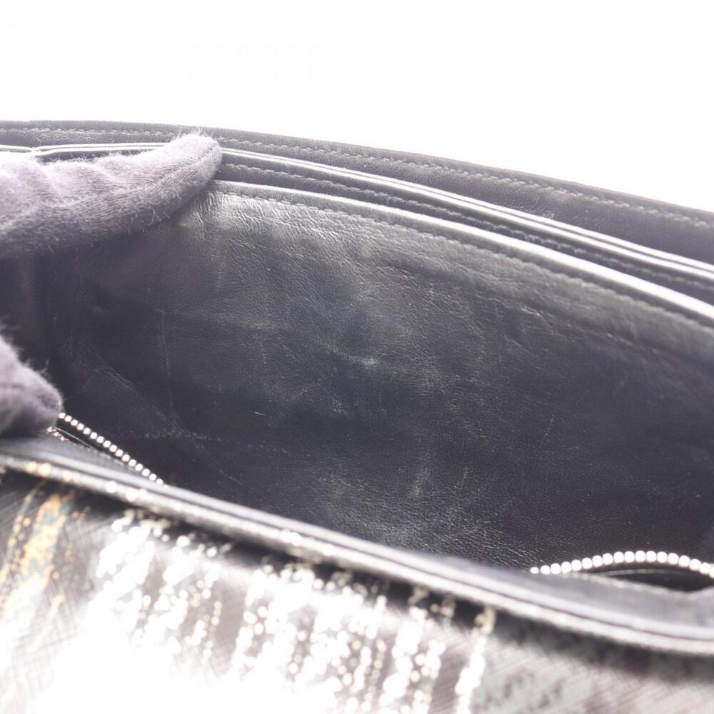 PRADA Black Leather Shoulder Bag - Picture 7 of 12